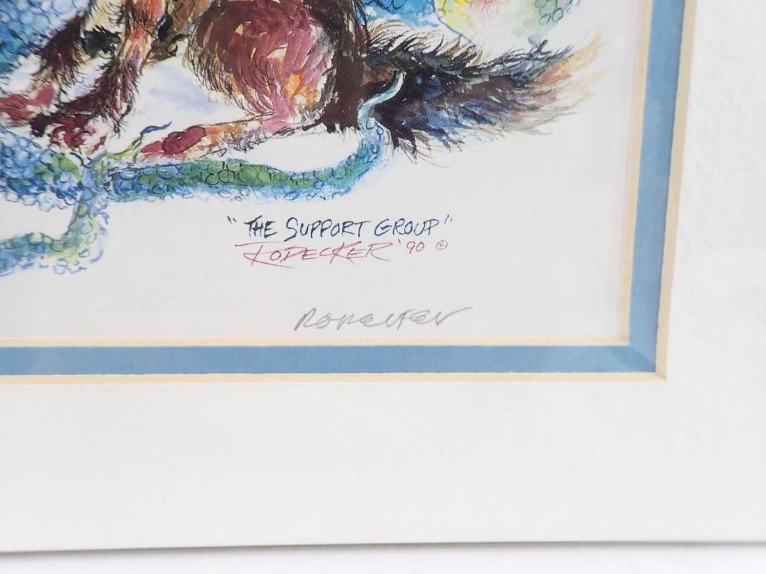 (5) Ron Rodecker Signed Limited Edition Prints - 15