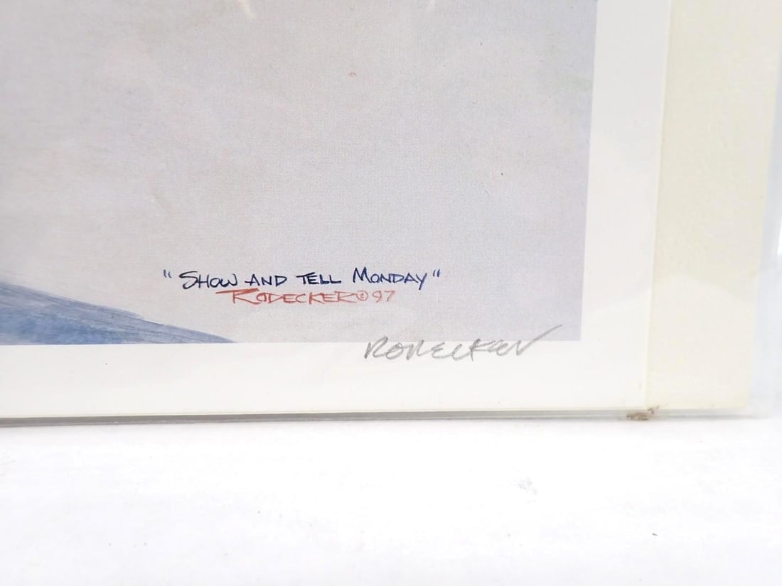 (5) Ron Rodecker Signed Limited Edition Prints - 19