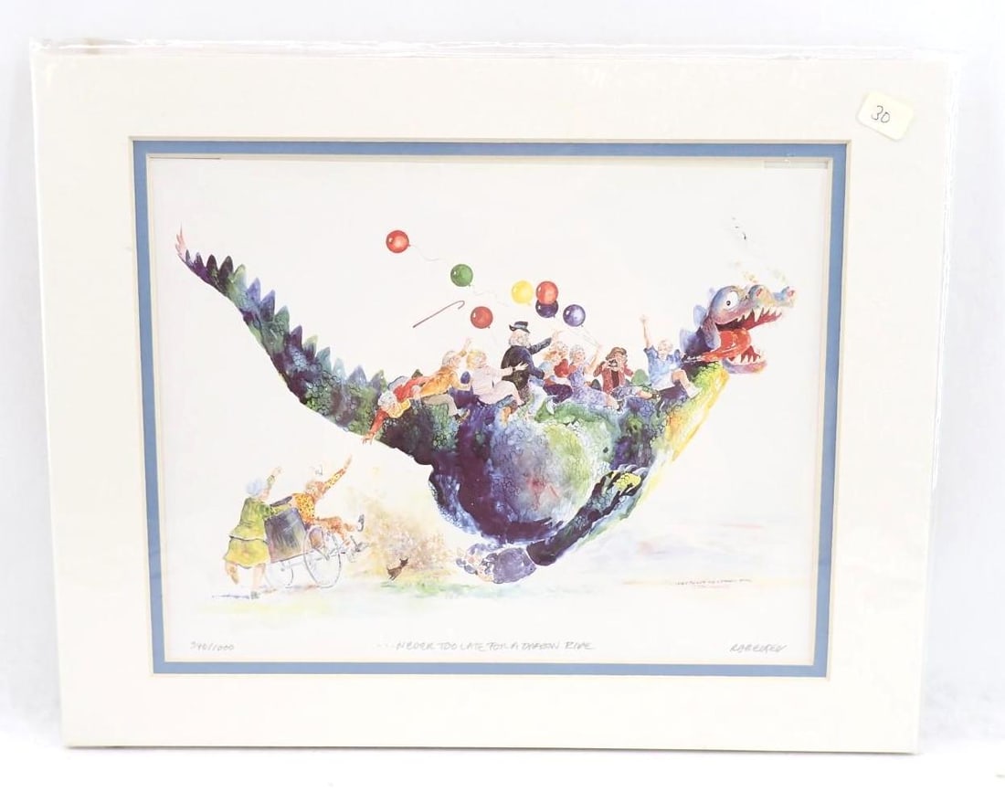 (5) Ron Rodecker Signed Limited Edition Prints - 2