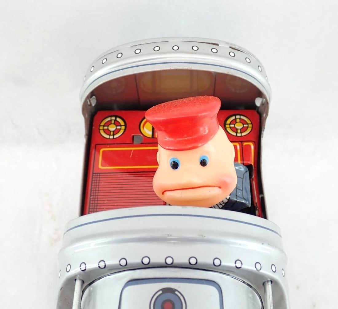 Modern Toys Mountain Special Express Lithograph Tin Train Engine - 4