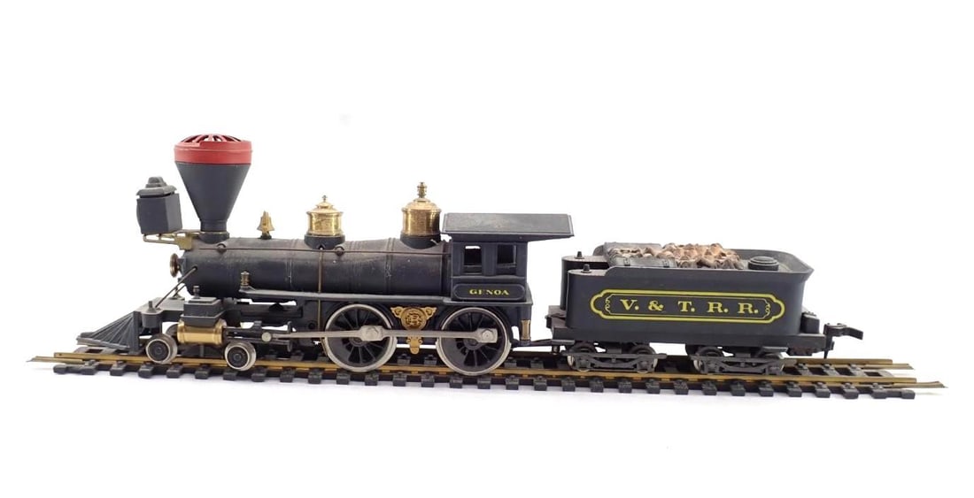 Pocher Italy HO V. & T. R. R. Steam Locomotive: Pocher Italy HO V. & T. R. R. Steam Locomotive