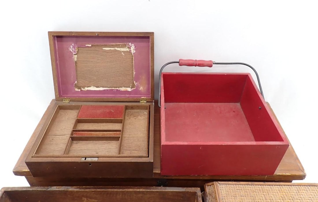 (5) Assorted Wood Boxes - 2