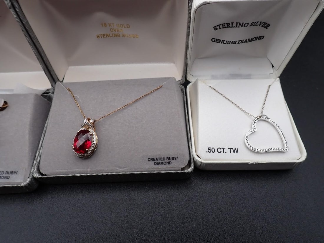 (20) Sterling Silver & Stone Jewelry Articles - 10