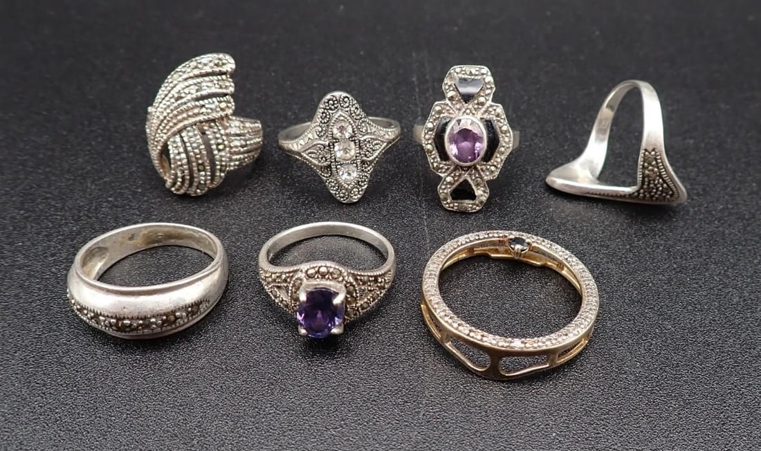 (8) Sterling Silver Jewelry Articles - 4