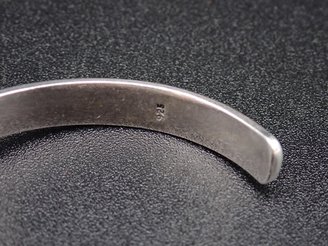 Sterling Silver & Amber Bracelet - 4
