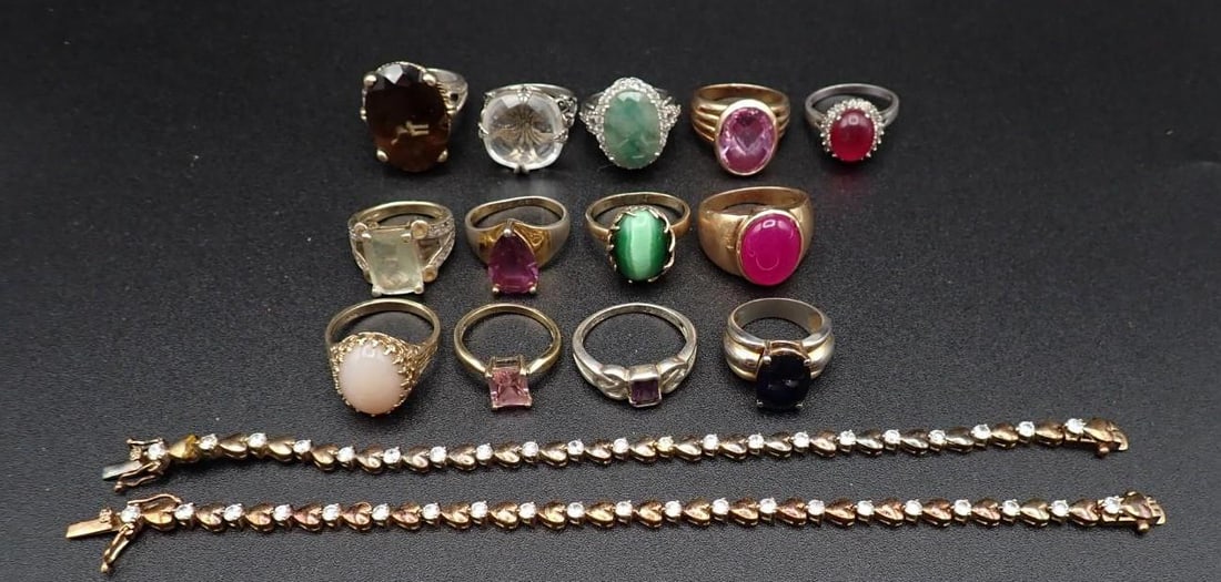 (15) Sterling Silver Jewelry Articles (1 of 3)