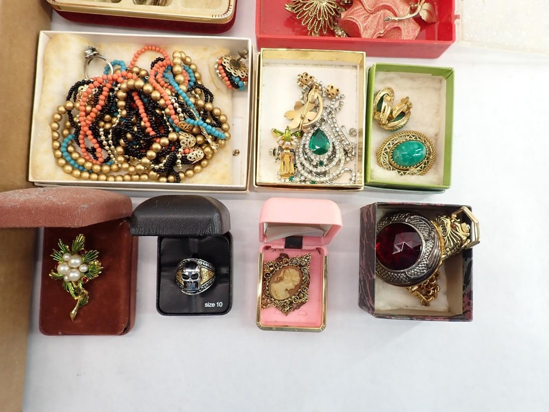 Tray of Costume Jewelry - 2