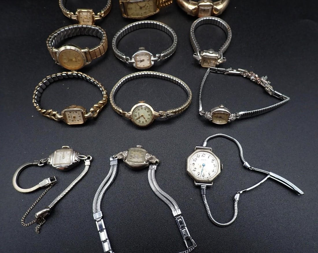 (15) Vintage Wrist Watches - 4