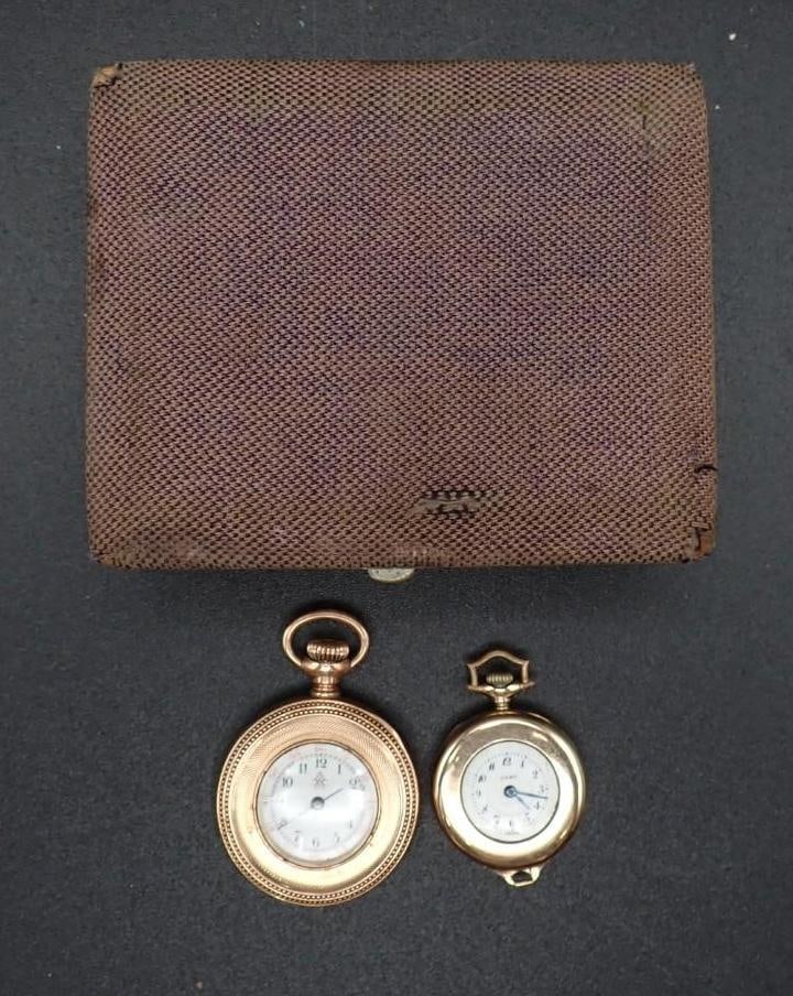 (2) Antique Gold Filled Ladies Watches - 3