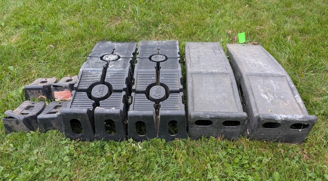 (2) Sets of Poly Automotive Ramps - 2