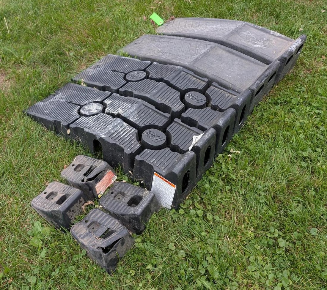 (2) Sets of Poly Automotive Ramps - 3