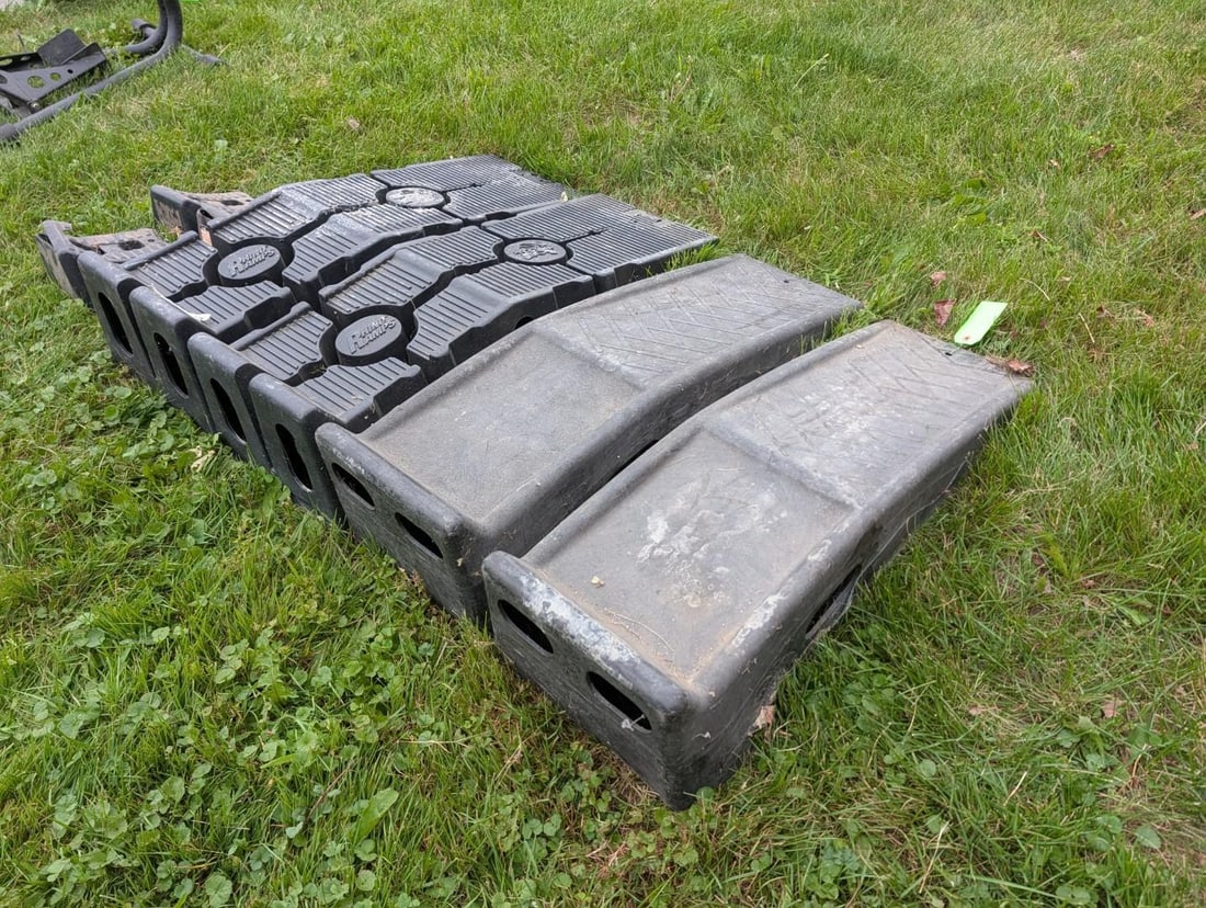 (2) Sets of Poly Automotive Ramps - 4
