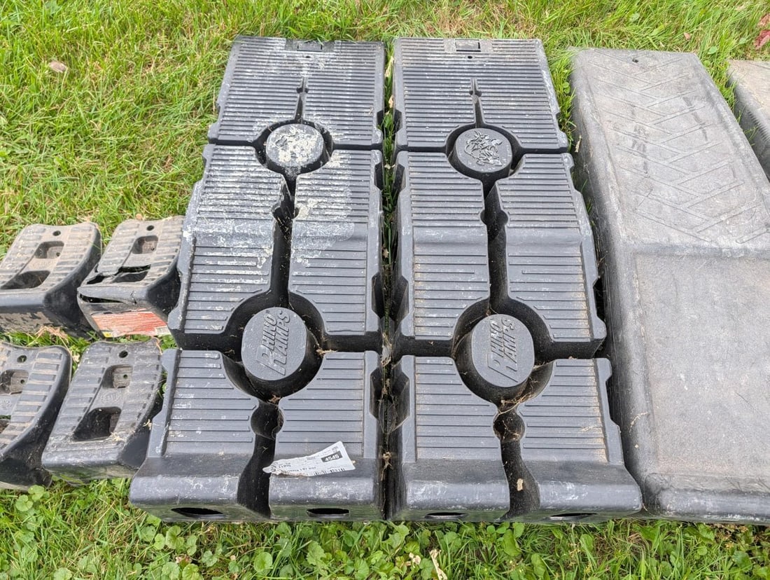 (2) Sets of Poly Automotive Ramps - 7