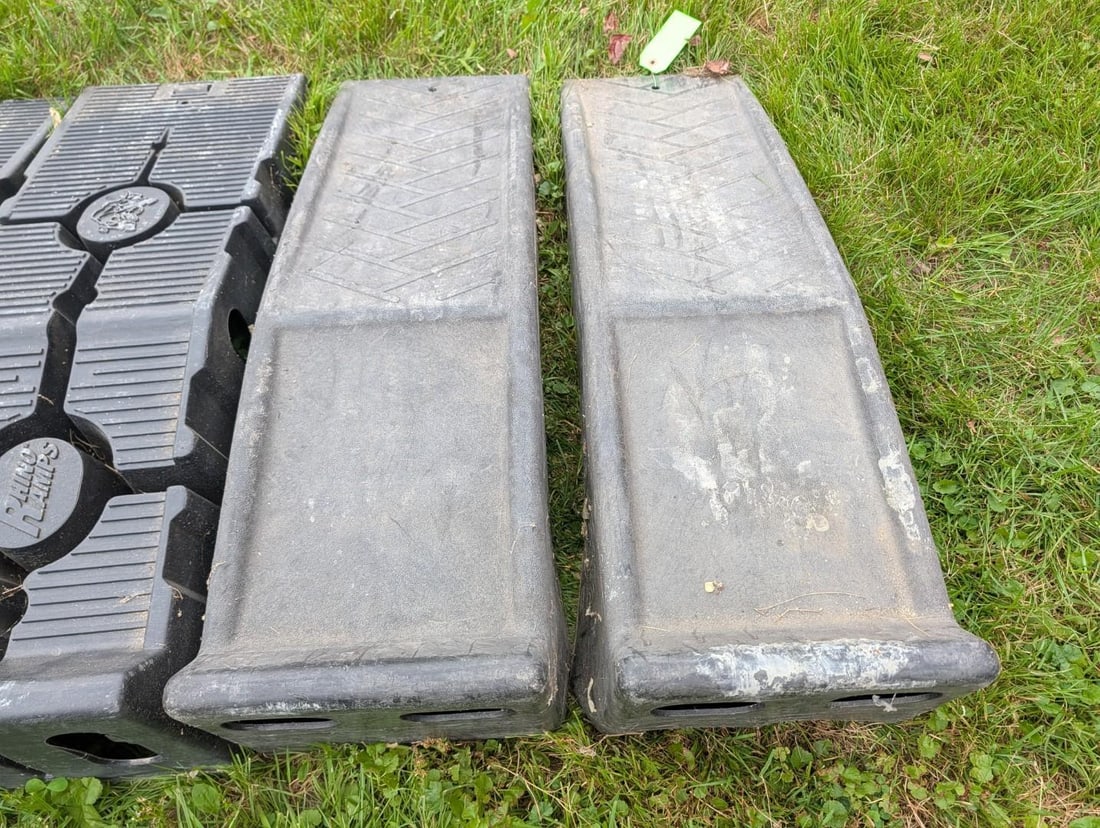 (2) Sets of Poly Automotive Ramps - 9