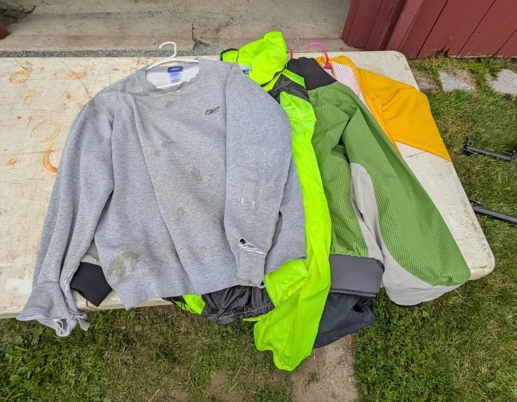 (11+/-) Rain Jackets, Jerseys, Sweatshirts, Etc. - 18