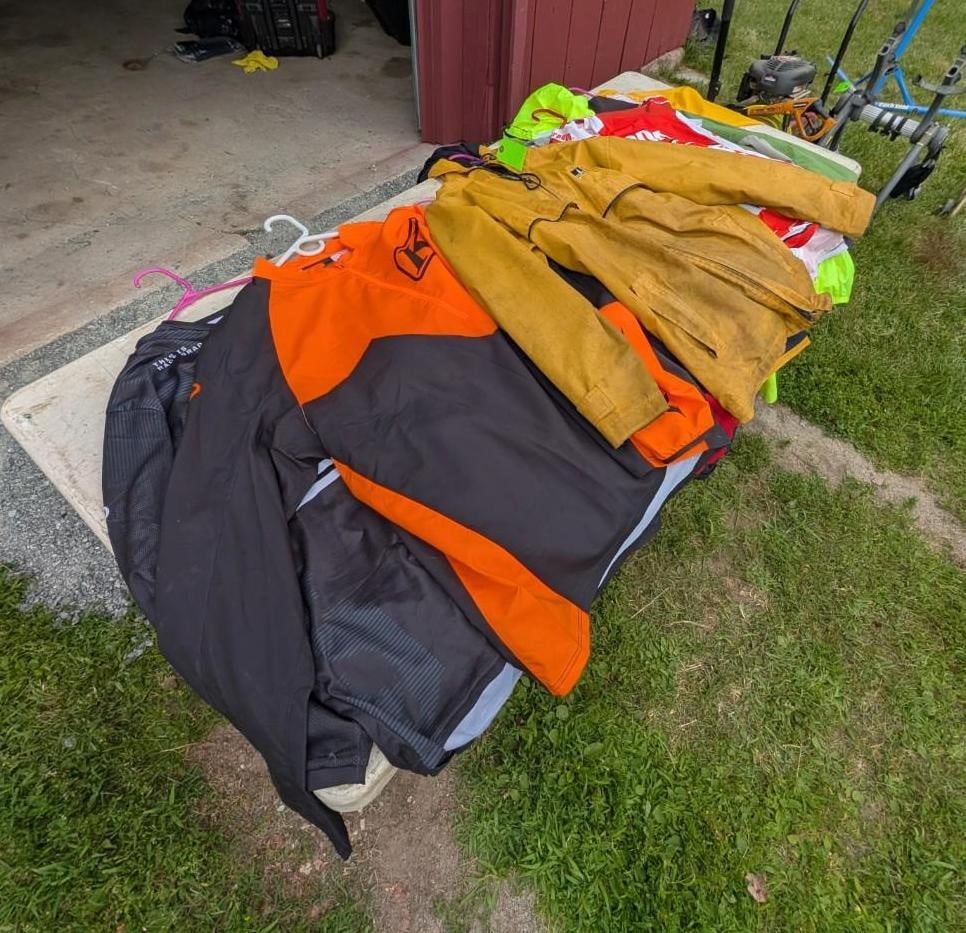 (11+/-) Rain Jackets, Jerseys, Sweatshirts, Etc. - 2
