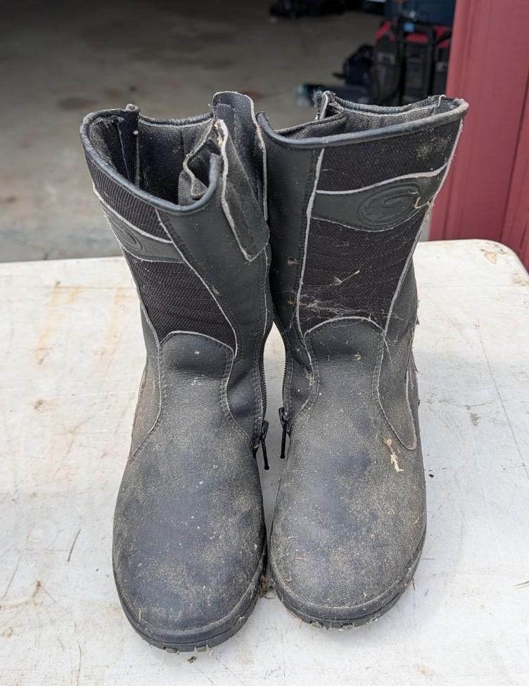 (4) Pairs of Motorcycle Riding Boots - 7