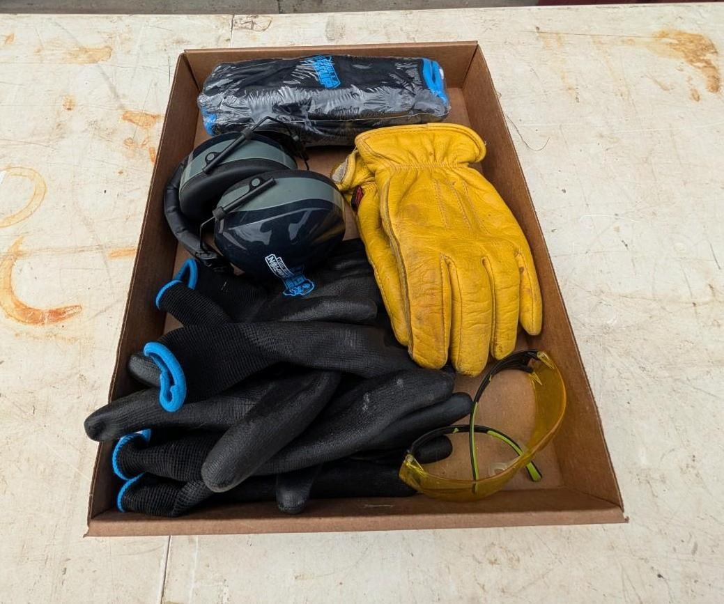 Asst. Work Gloves: mostly Gorilla Grip brand, Location: Garage