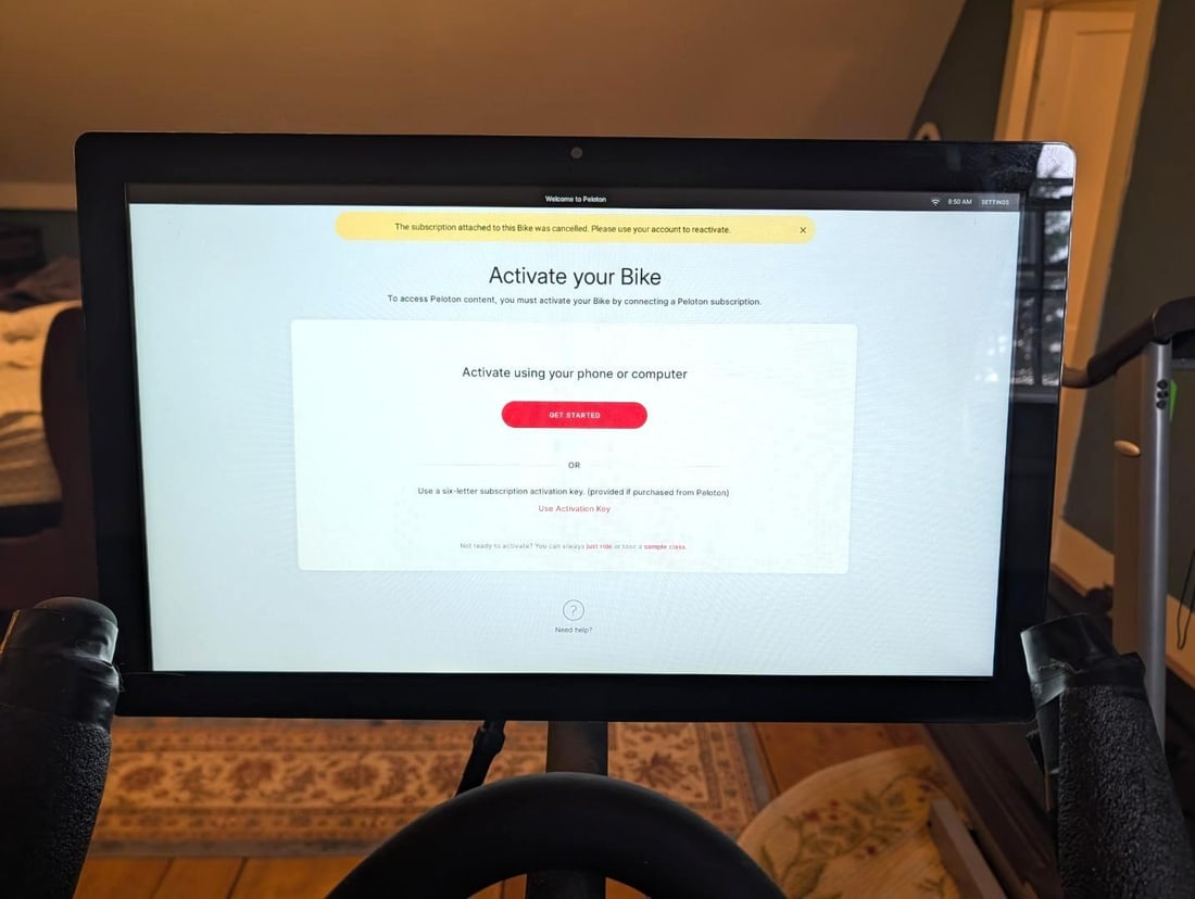 Peloton Stationary Bike - 7
