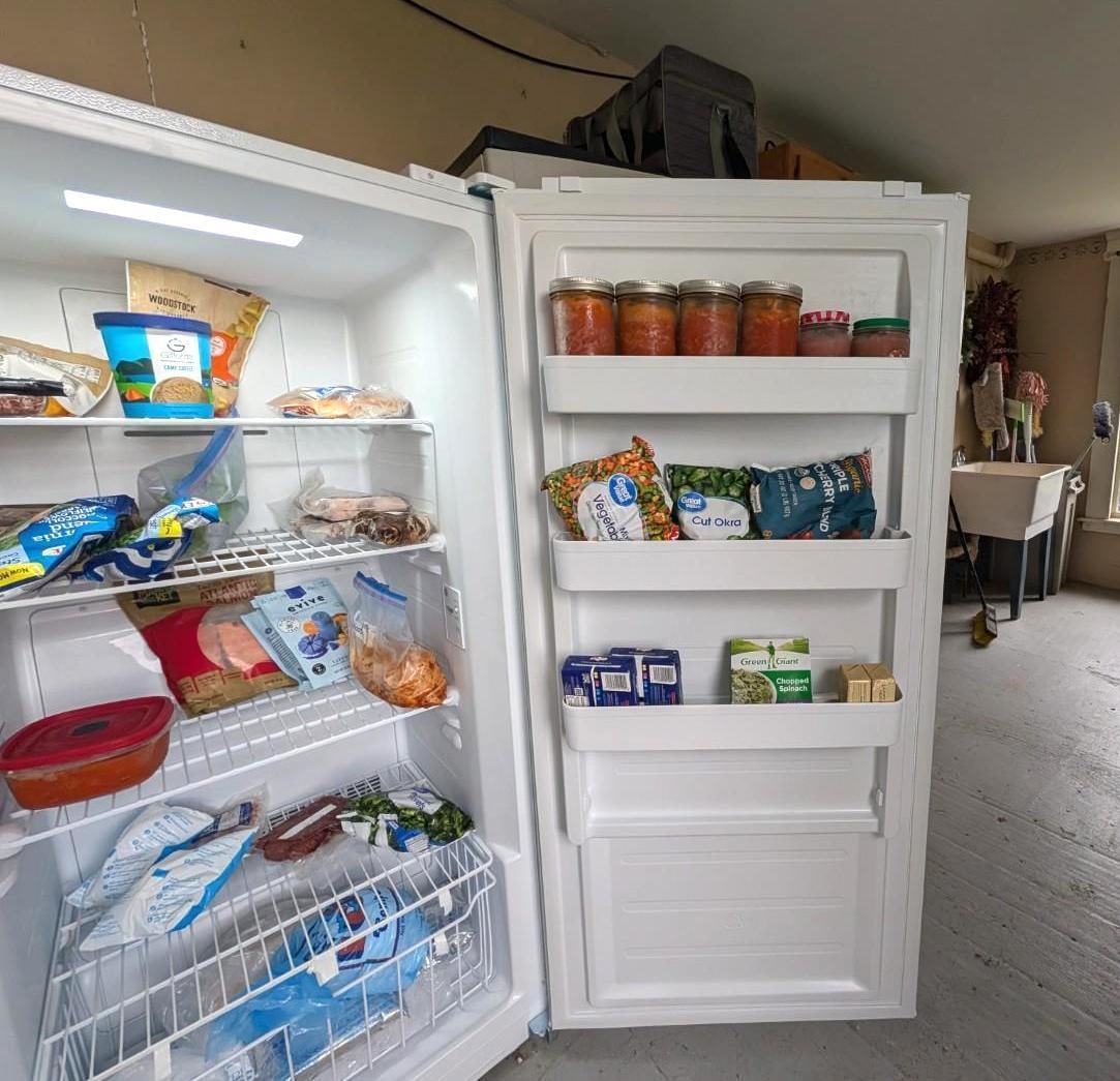 GE Upright Freezer - 4