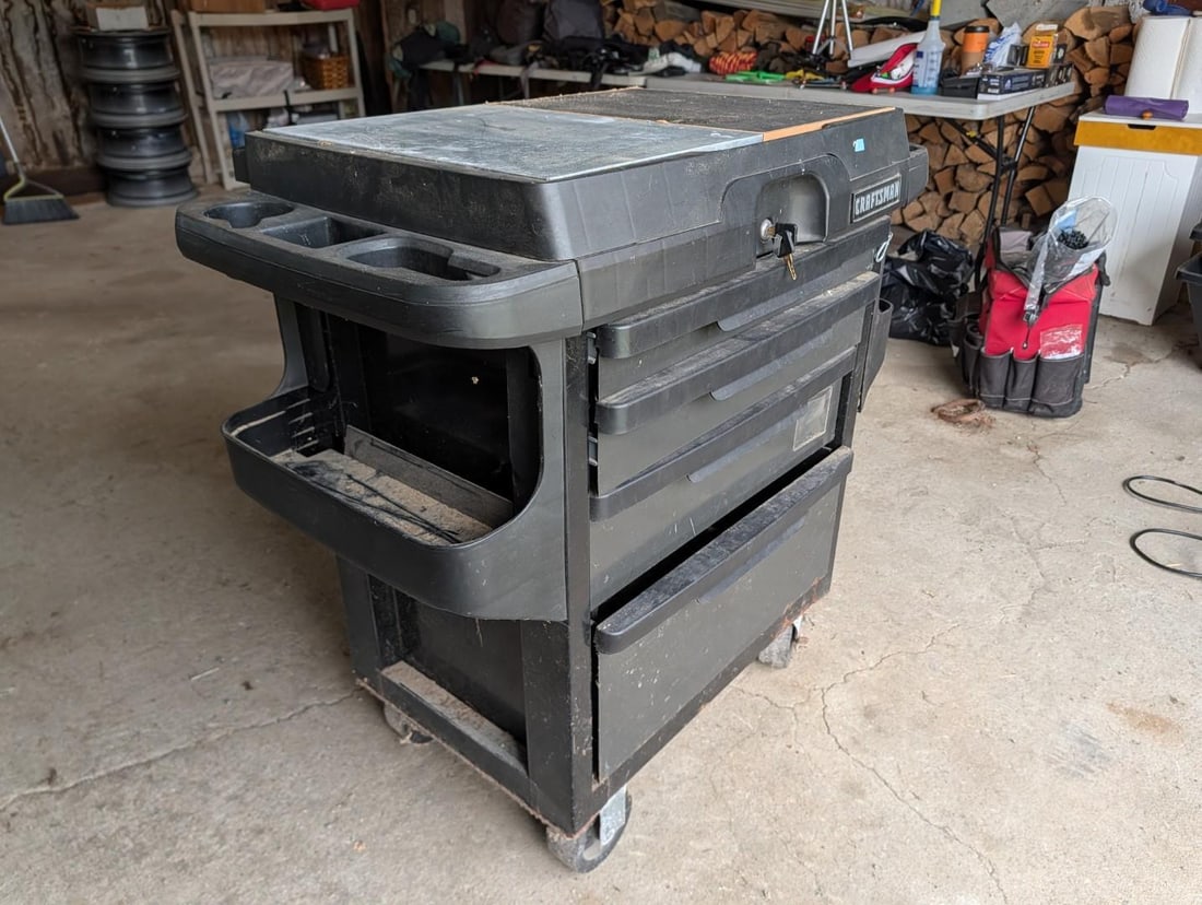4-Drawer Craftsman Rolling Toolbox W/ Contents - 2