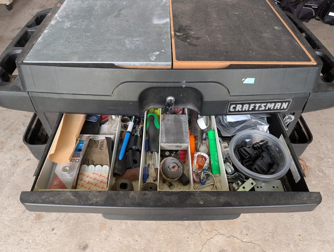 4-Drawer Craftsman Rolling Toolbox W/ Contents - 4