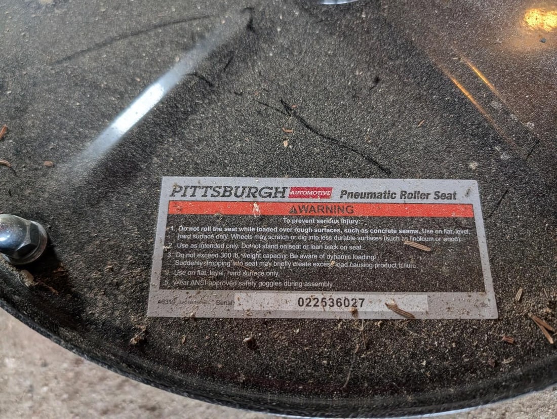 Pittsburgh Rolling Stool - 4