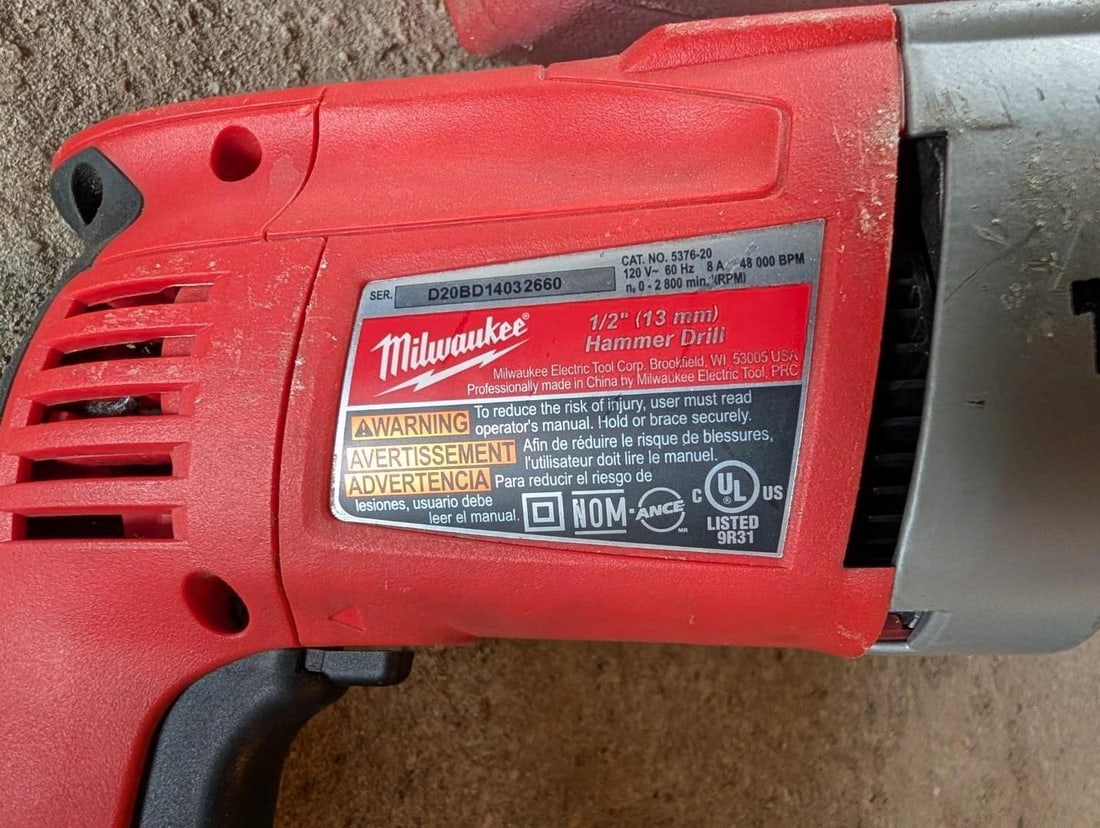 Corded Tool Lot - 9