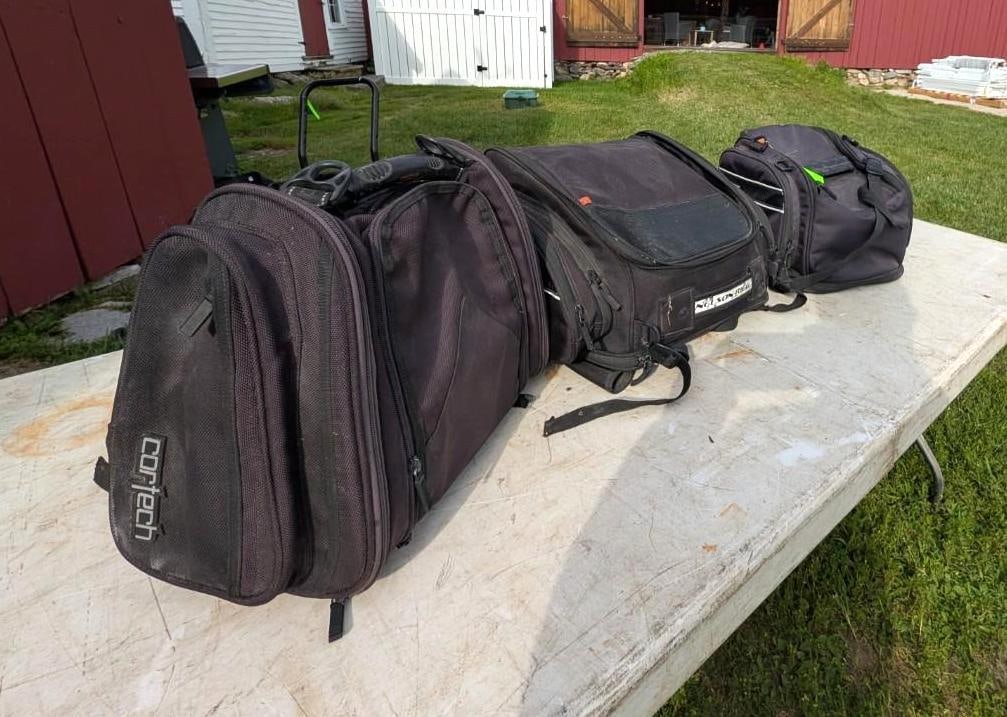 (3) Asst. Motorcycle Luggage Bags - 2