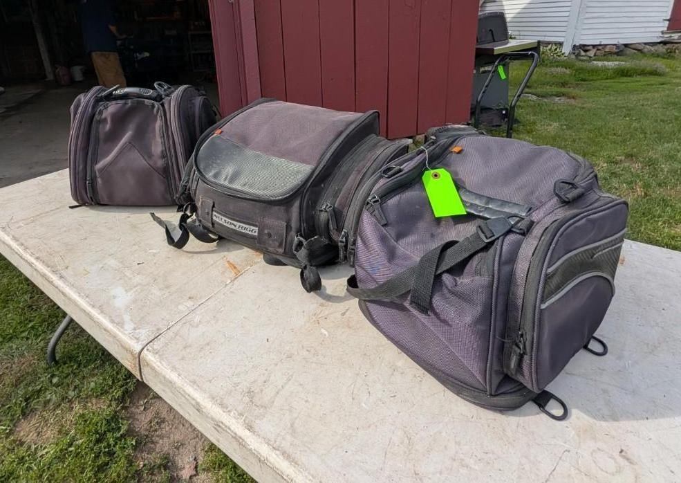 (3) Asst. Motorcycle Luggage Bags - 3
