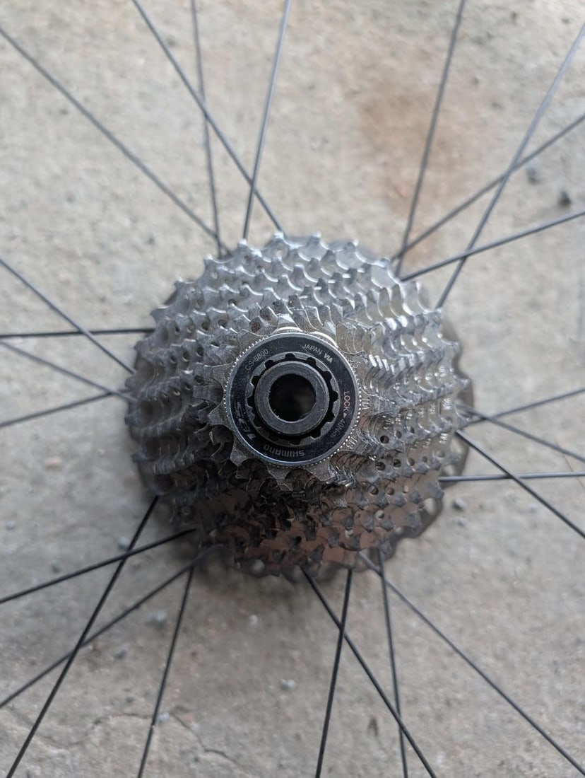 Giant PX2/Origin 8 Wheelset w/ Shimano Cassette - 10