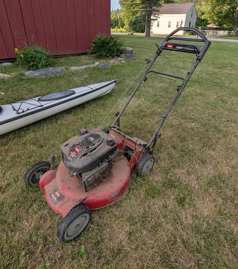 Toro 21" Push Mower (1 of 12)