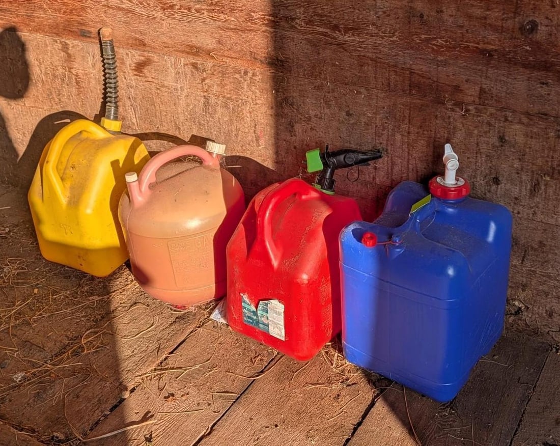 (4) Asst. Gas Cans - 3