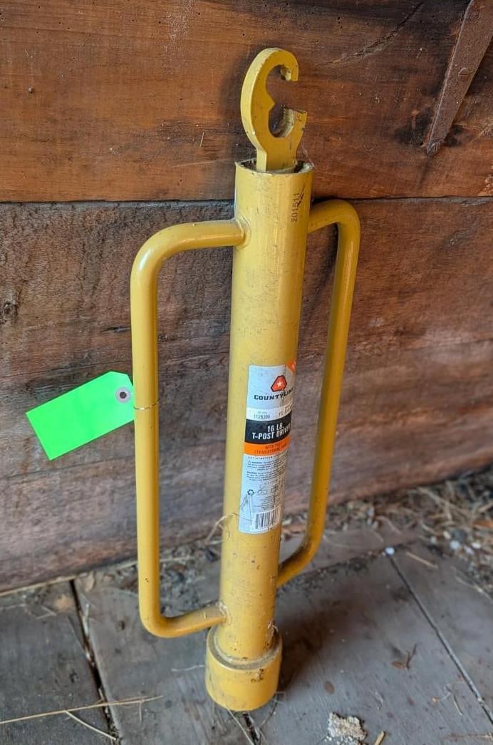 Countyline 16. Lb T-Post Driver - 2