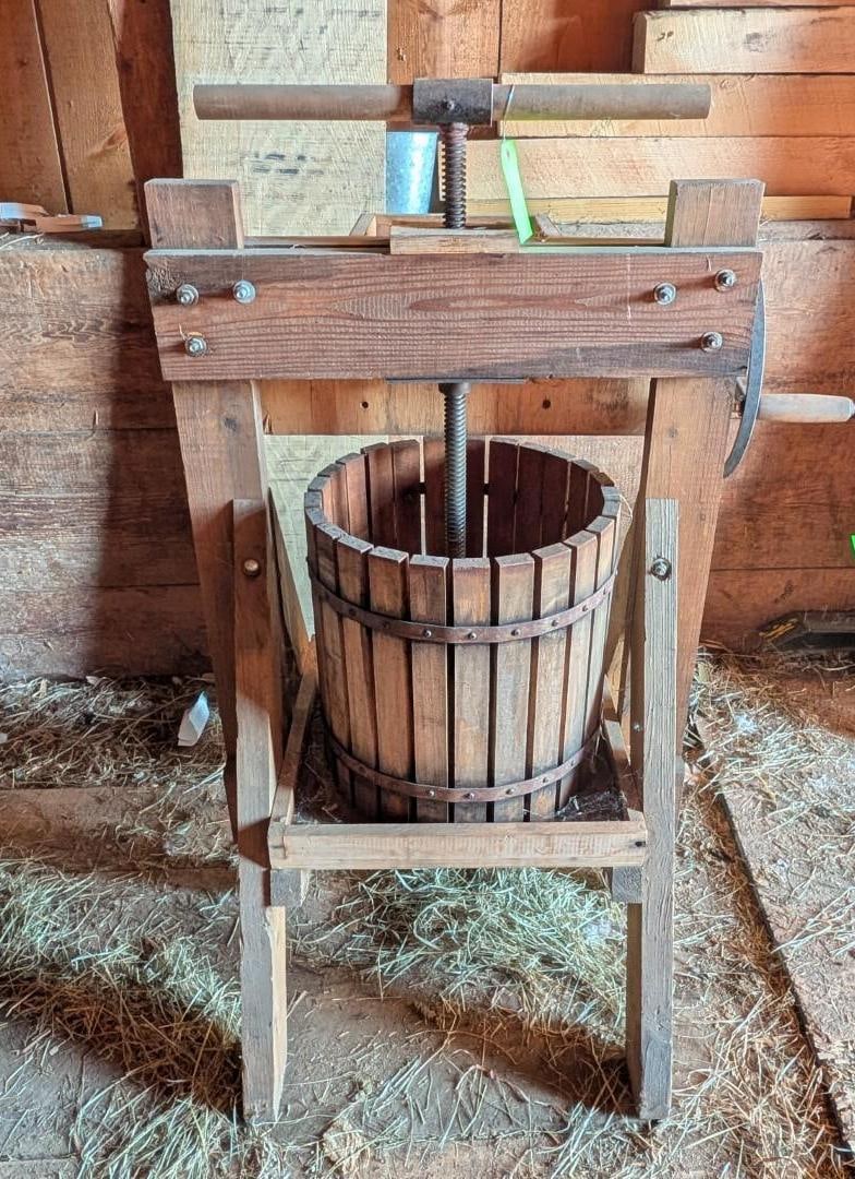 Cider Press w/ Grinding Attachment (1 of 7)