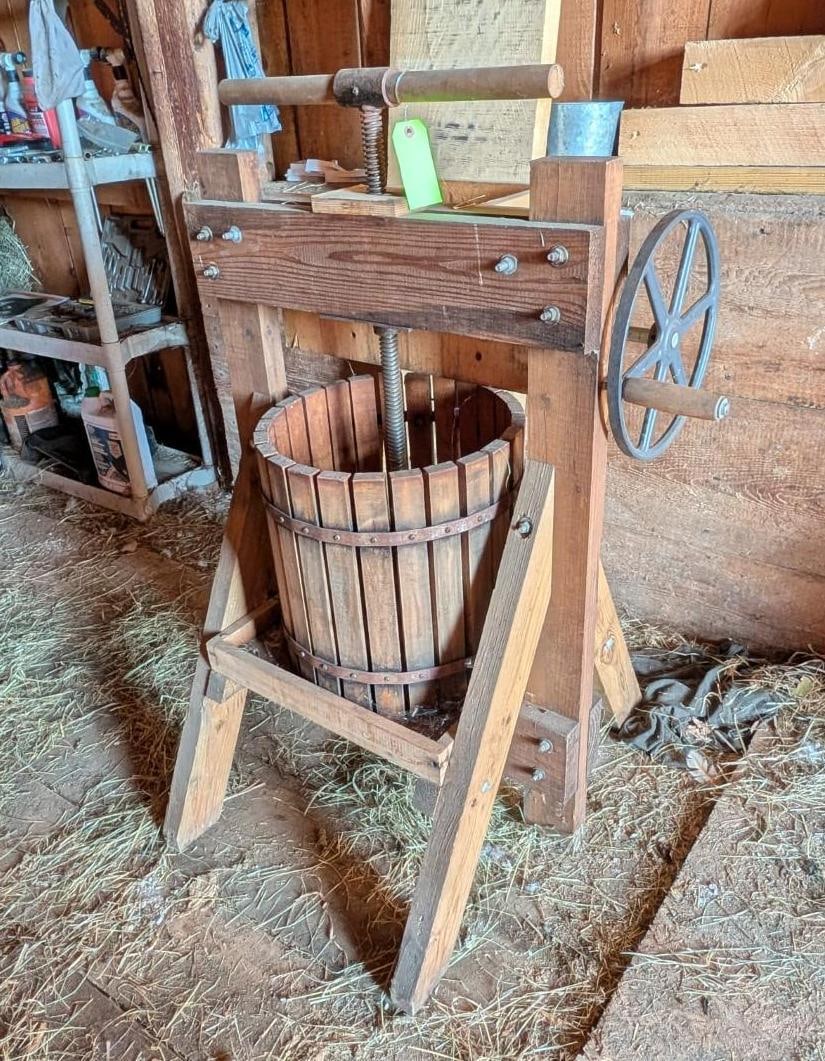 Cider Press w/ Grinding Attachment - 3
