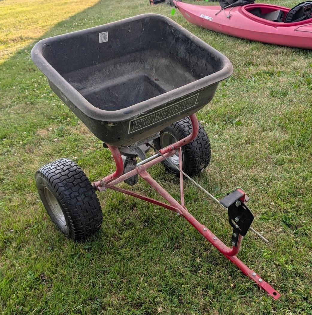 Everbilt Tow Behind Seeding Cart - 3