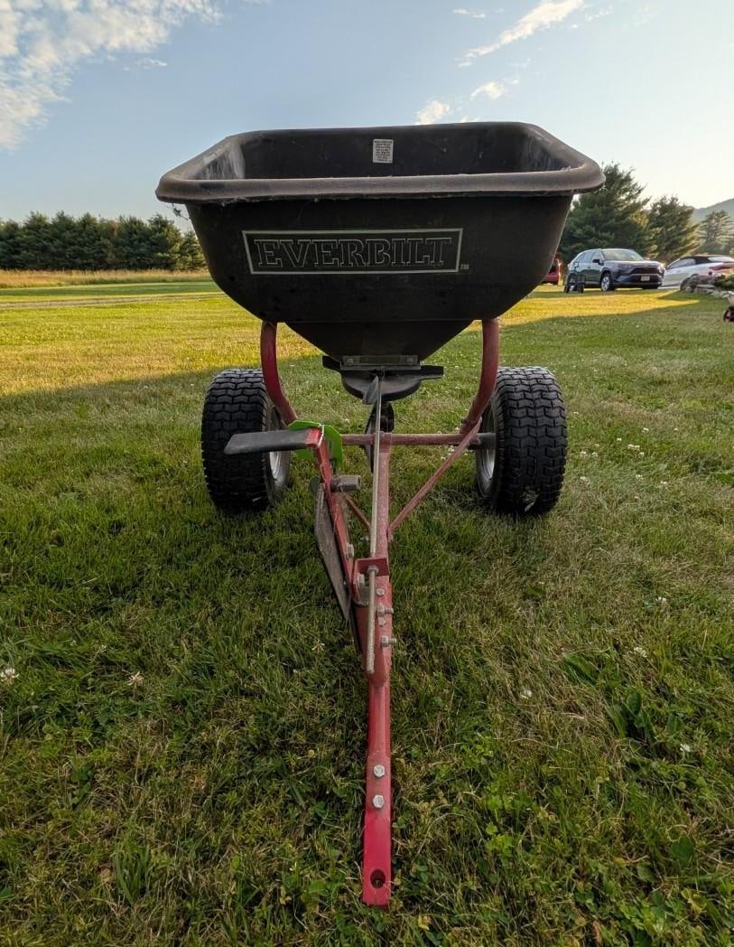 Everbilt Tow Behind Seeding Cart - 8