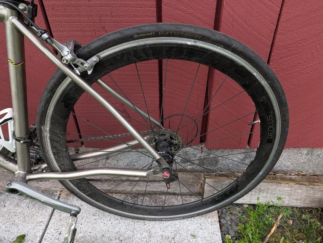 Seven Cycles Titanium Road Bike - 8