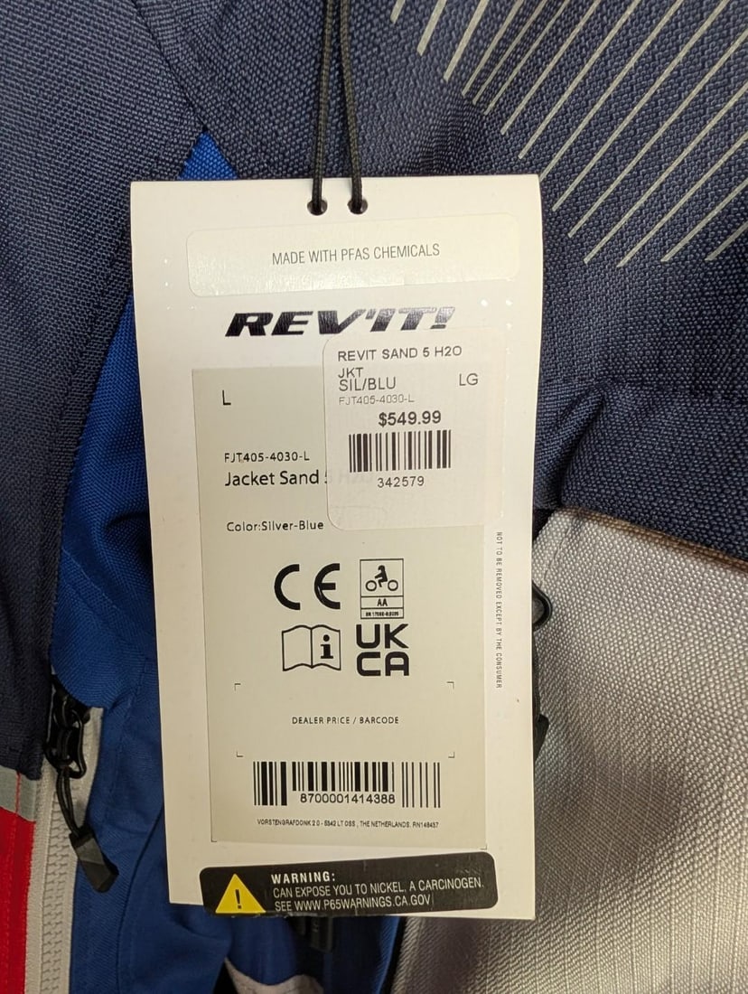 Rev'It Sand 5 H2O Jacket & Liners - 14