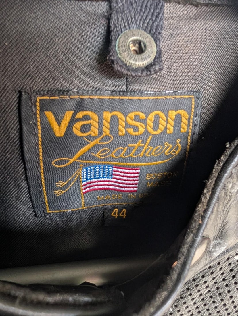 Vanson Leather Motorcycle Jacket - 10