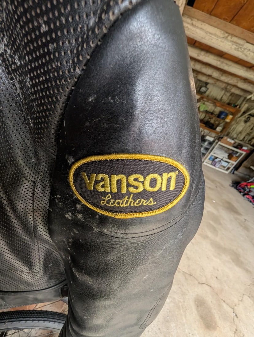 Vanson Leather Motorcycle Jacket - 2