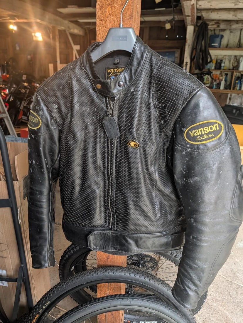 Vanson Leather Motorcycle Jacket - 8