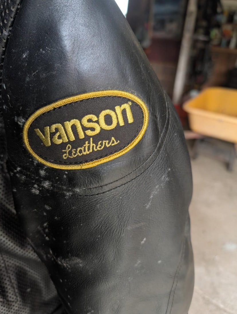 Vanson Leather Motorcycle Jacket - 9