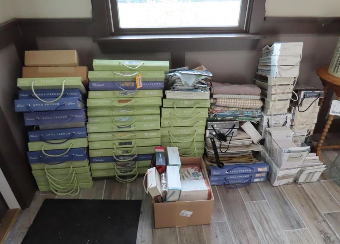 Large Lot of Fabric Samples (1 of 8)