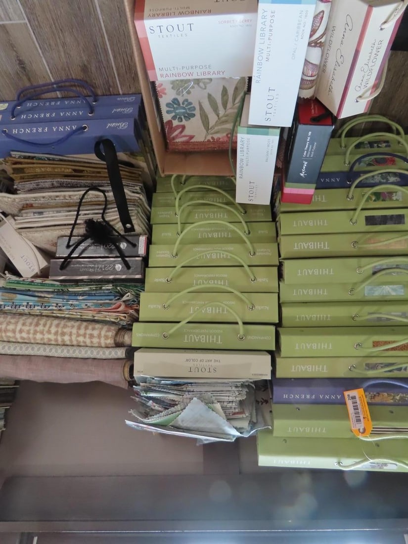 Large Lot of Fabric Samples - 4