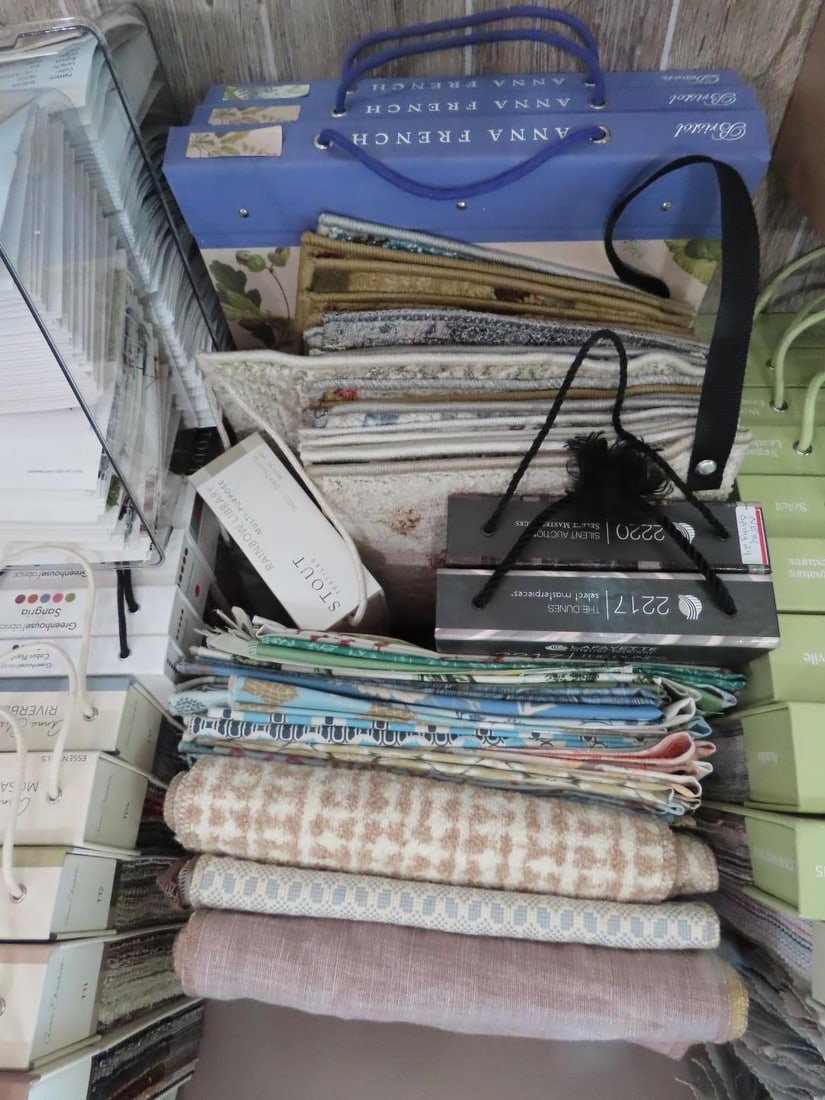 Large Lot of Fabric Samples - 5