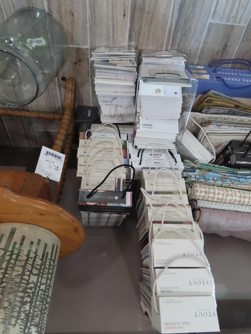 Large Lot of Fabric Samples - 6