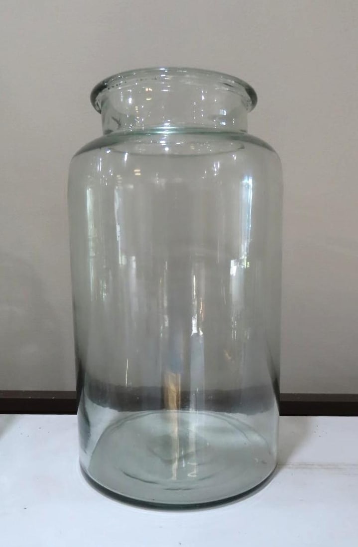 Pair of Glass Cut Flower Vases - 2