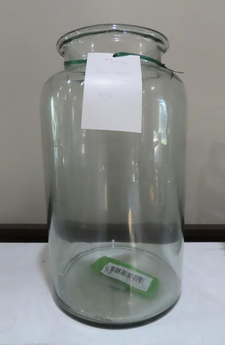 Pair of Glass Cut Flower Vases - 3